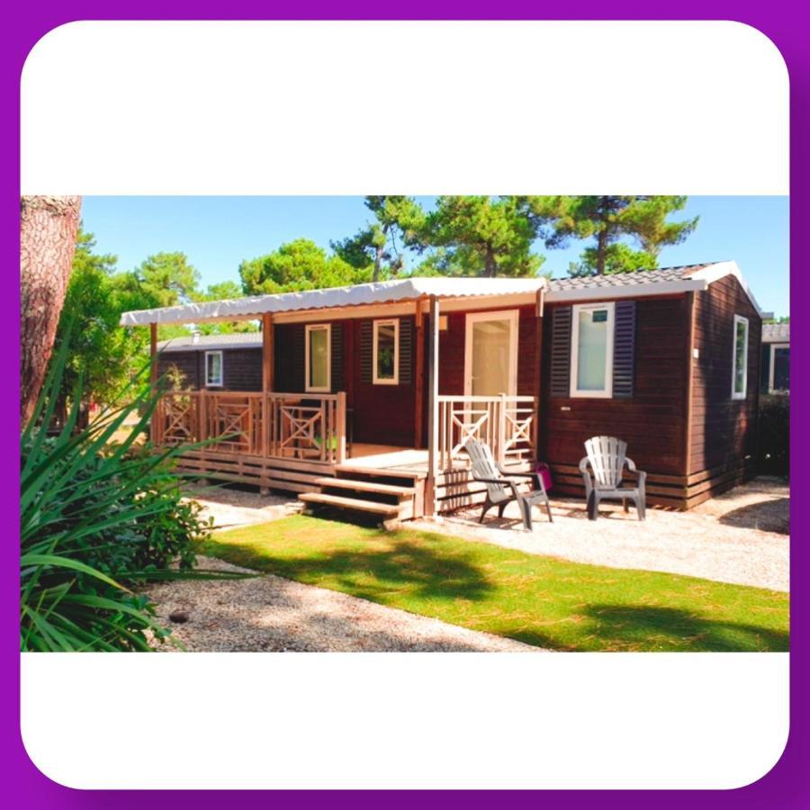 Mobil Home Happiness33 Dans Camping 5 Etoiles Acces Direct Plage Vendays Montalivet Buitenkant foto