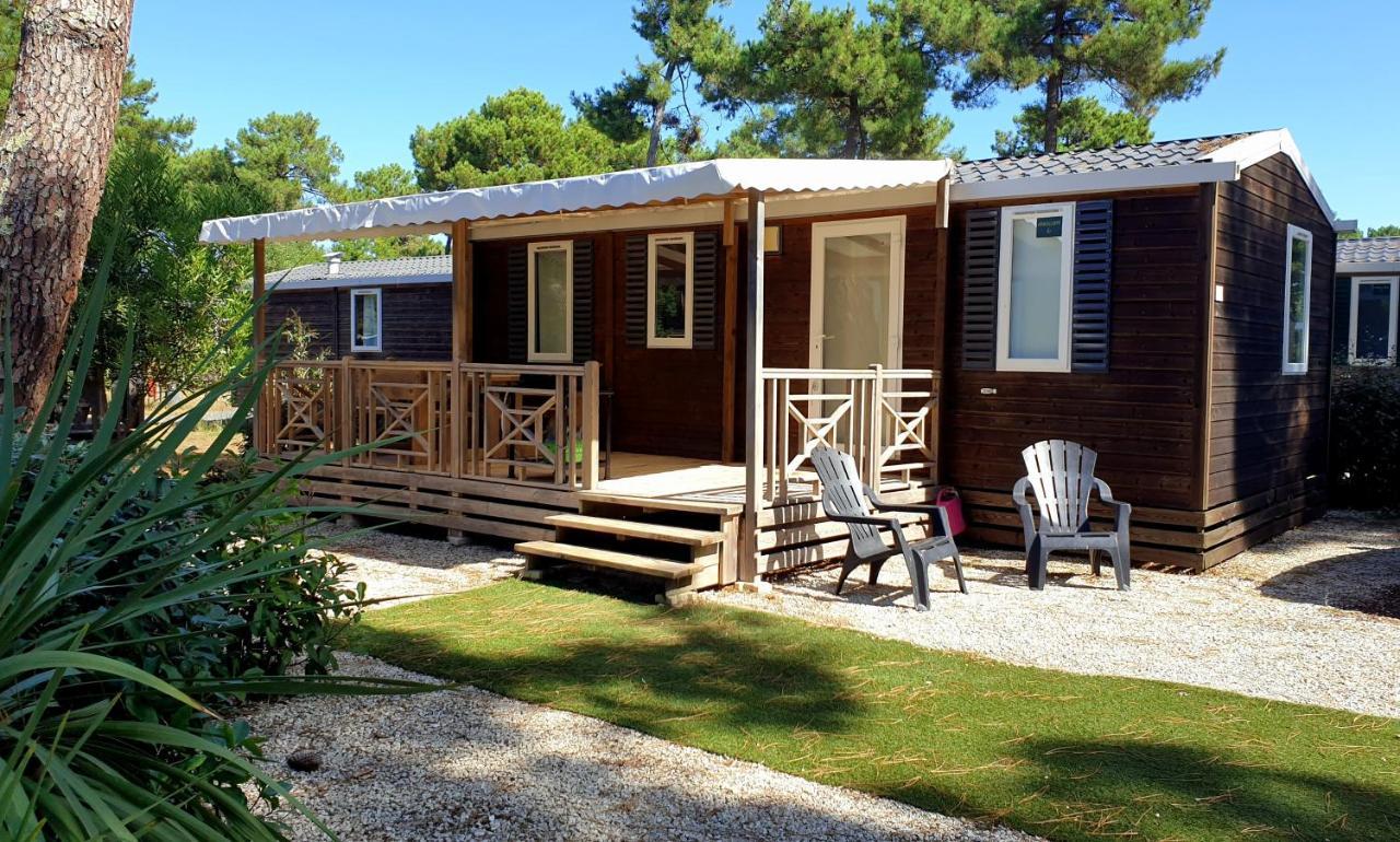 Mobil Home Happiness33 Dans Camping 5 Etoiles Acces Direct Plage Vendays Montalivet Buitenkant foto