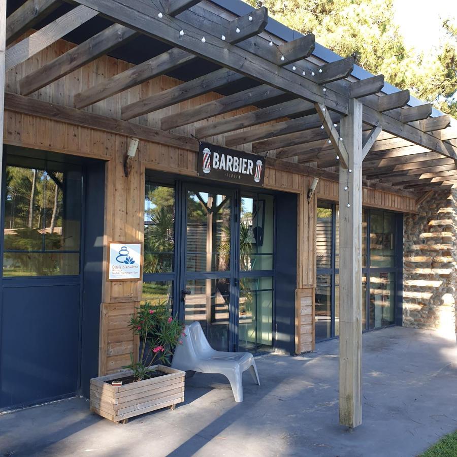 Mobil Home Happiness33 Dans Camping 5 Etoiles Acces Direct Plage Vendays Montalivet Buitenkant foto