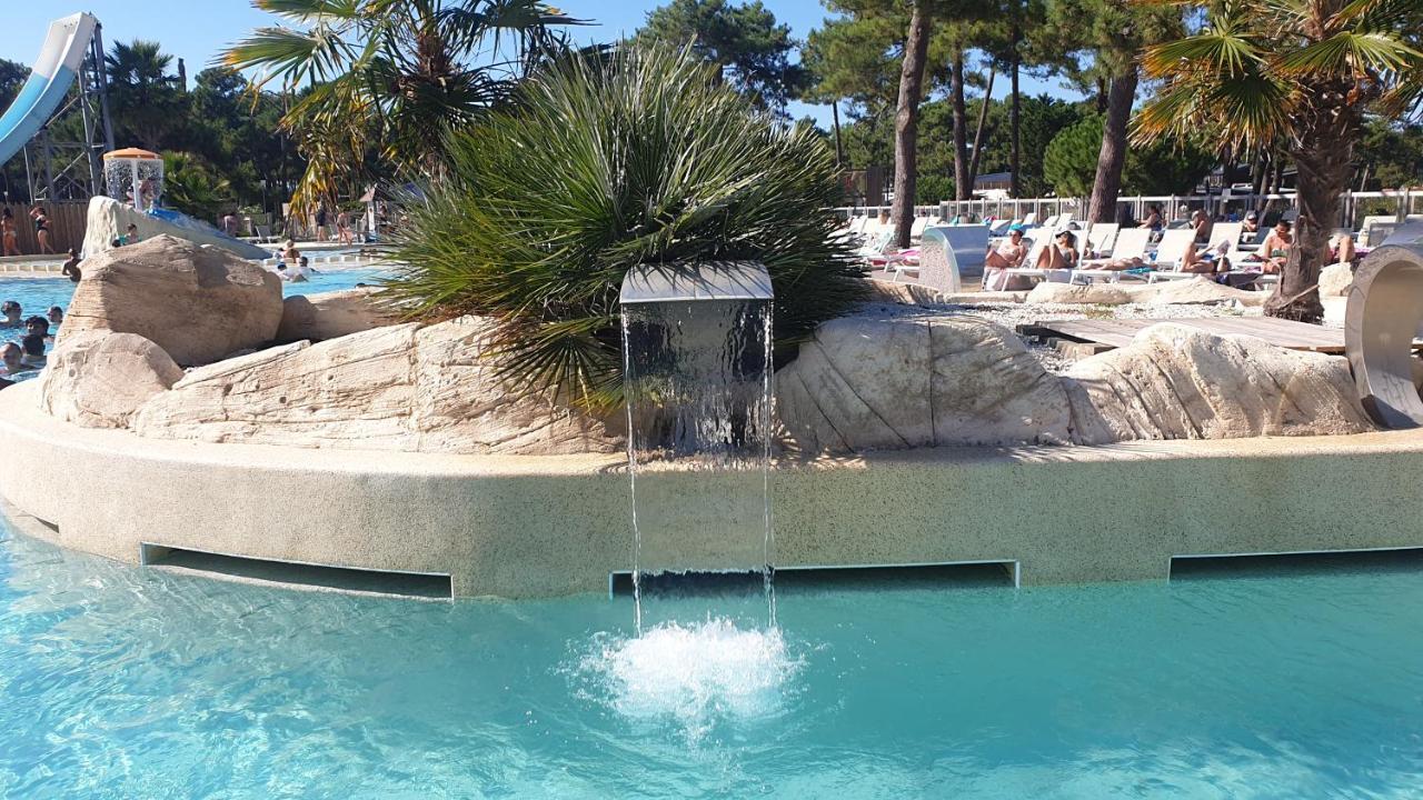 Mobil Home Happiness33 Dans Camping 5 Etoiles Acces Direct Plage Vendays Montalivet Buitenkant foto