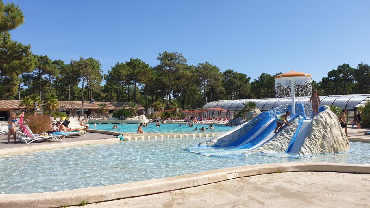 Mobil Home Happiness33 Dans Camping 5 Etoiles Acces Direct Plage Vendays Montalivet Buitenkant foto