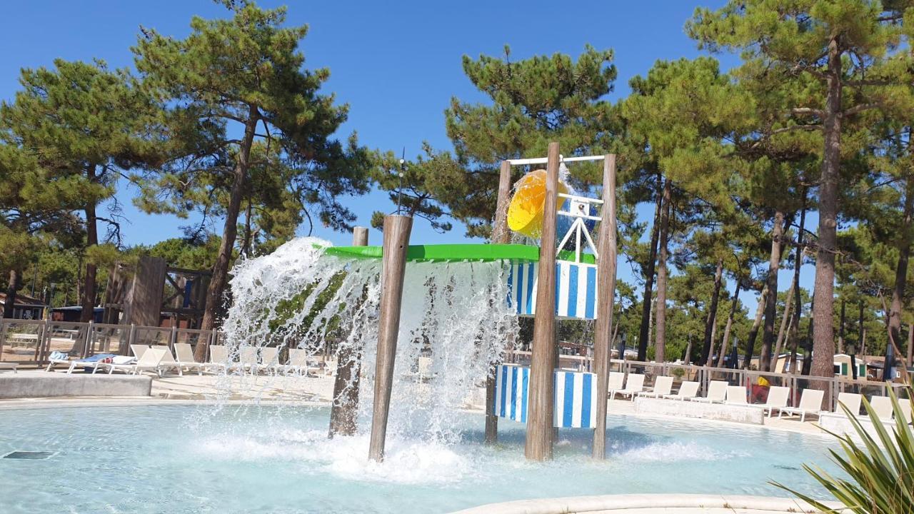 Mobil Home Happiness33 Dans Camping 5 Etoiles Acces Direct Plage Vendays Montalivet Buitenkant foto
