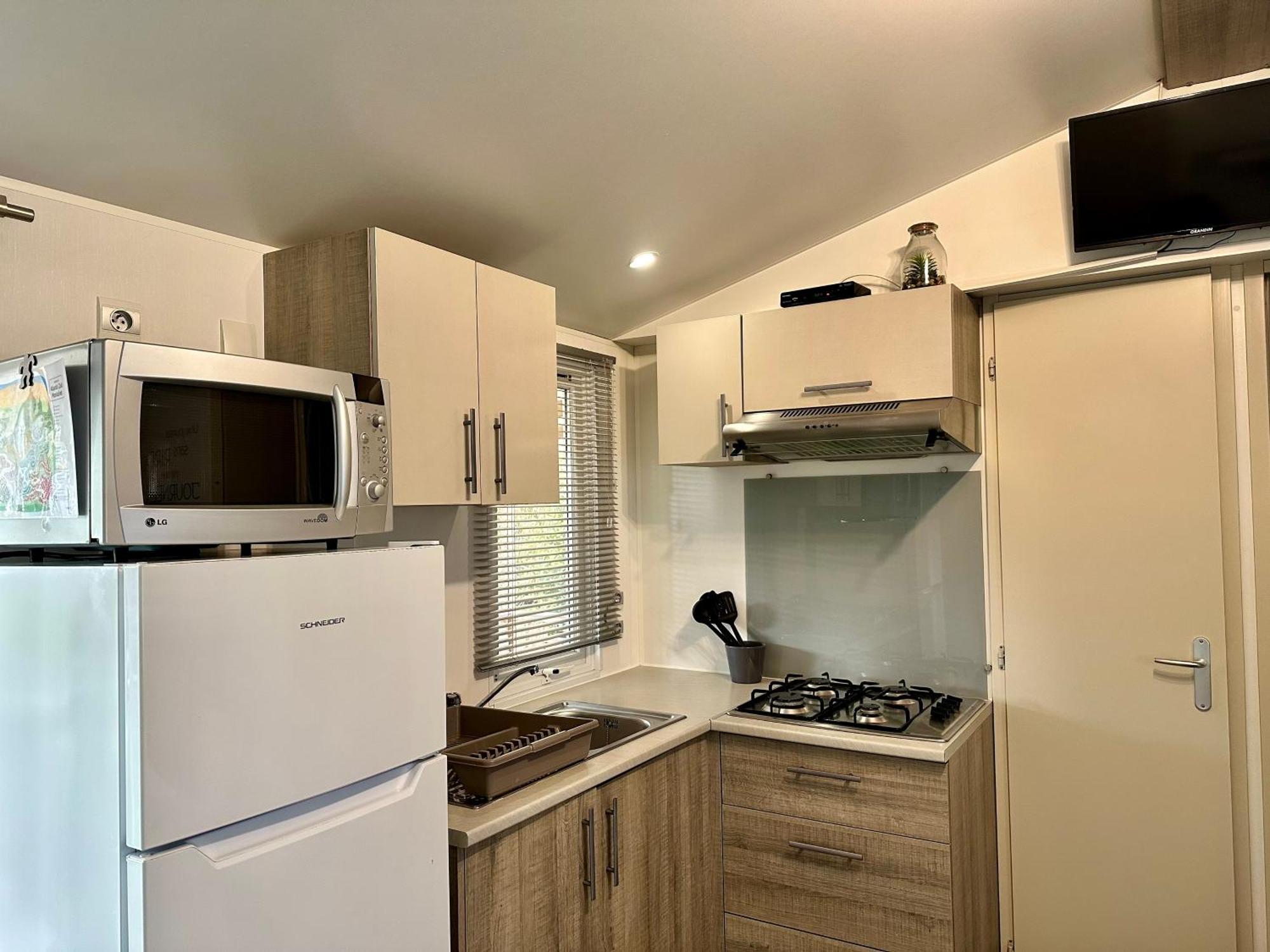 Mobil Home Happiness33 Dans Camping 5 Etoiles Acces Direct Plage Vendays Montalivet Buitenkant foto